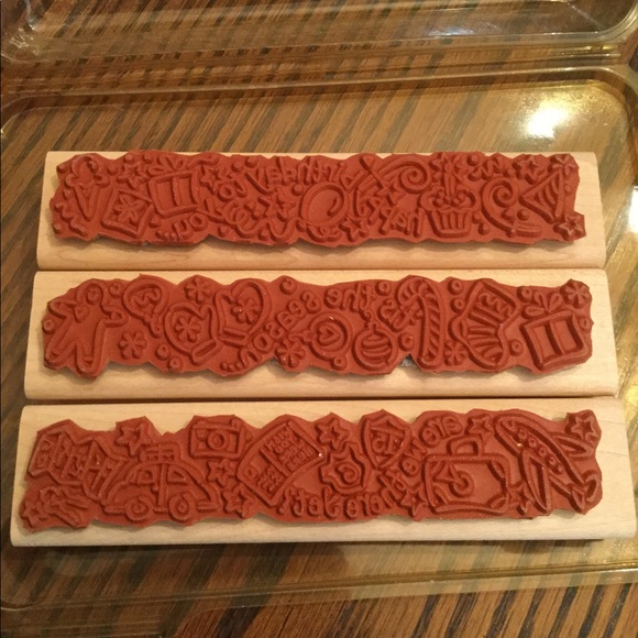 Border Buddies rubber stamp set - Picture 4 of 4